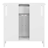 Mobile Sottolavabo per Bagno Mobile da bagno a 2 Ante 60x30x60 cm Bianco